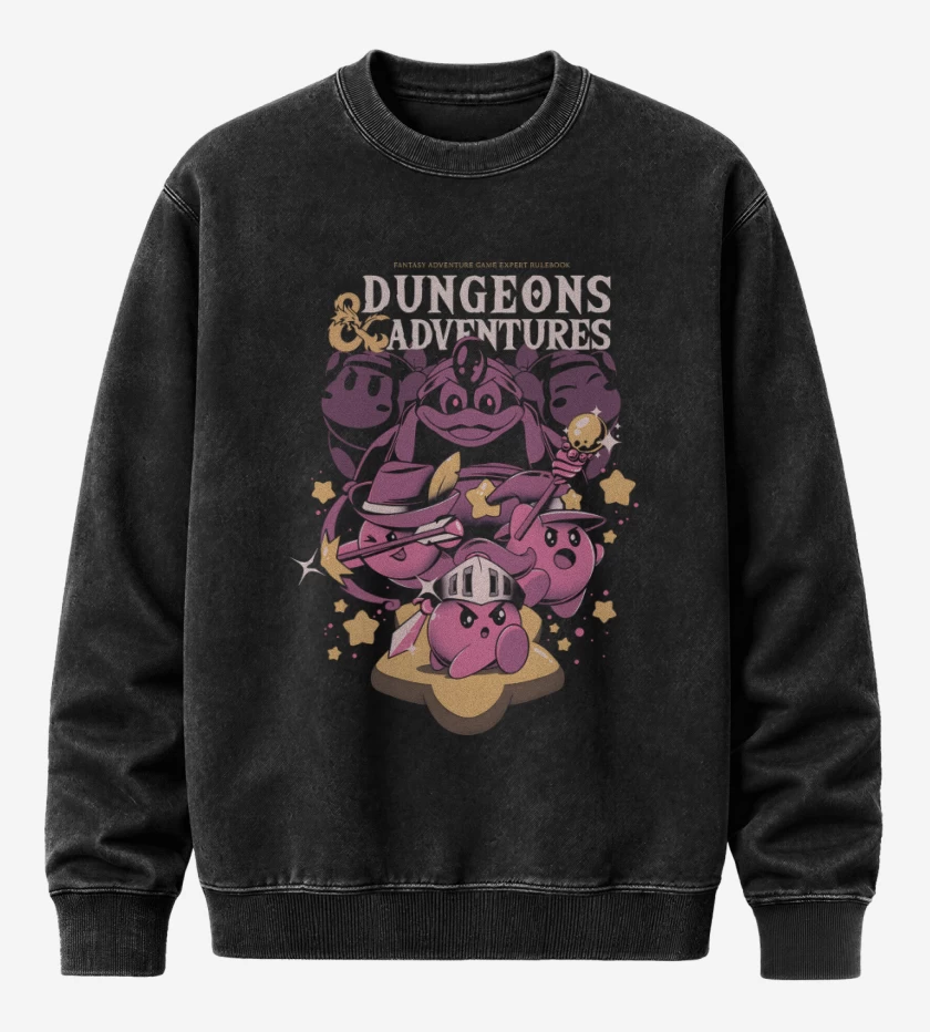 Poleron Polo Acid Wash Dungeons & Adventures
