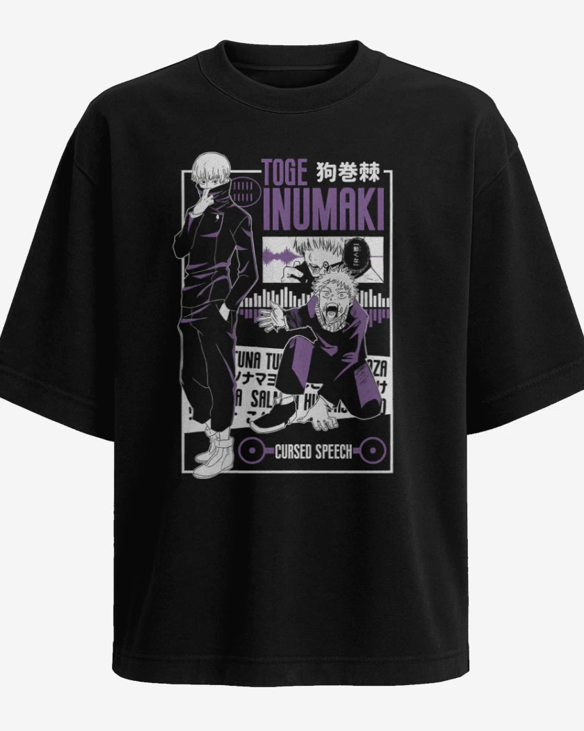 Polera Oversize Toge Inumaki 