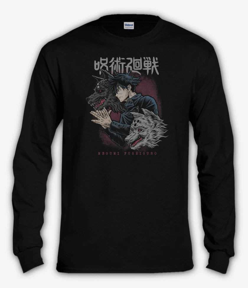 Polera manga larga Megumi Fushiguro 