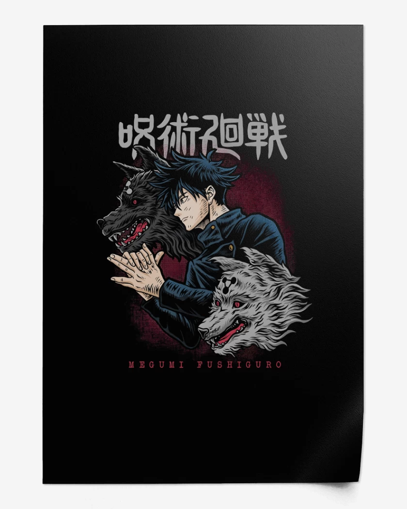 Print Megumi Fushiguro 