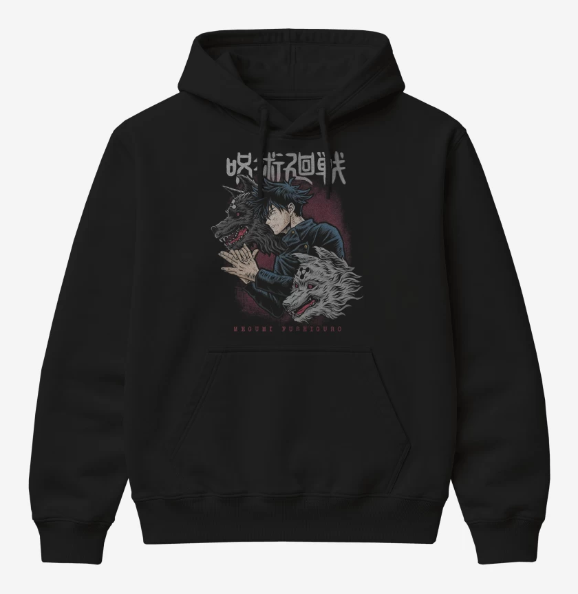 Poleron Canguro básico Megumi Fushiguro 