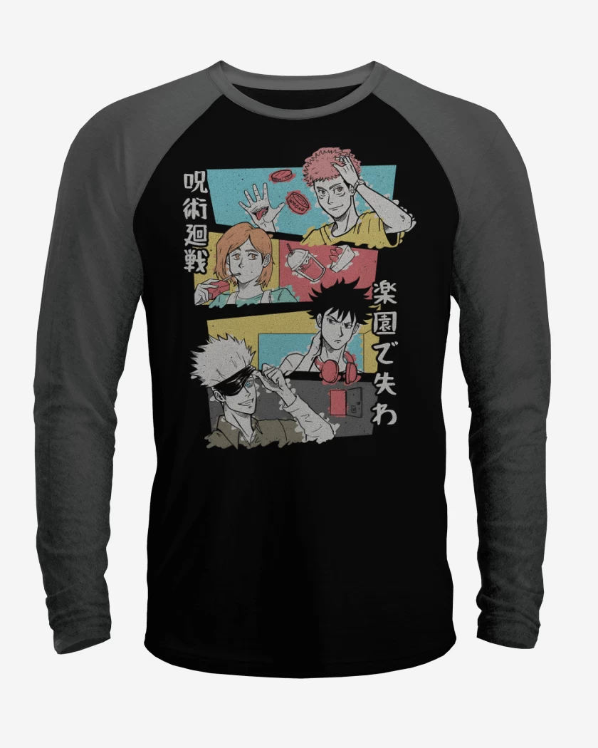 Polera Raglan Jujutsu Kaisen Ending