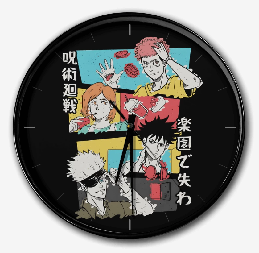 Reloj Negro de Jujutsu Kaisen Ending