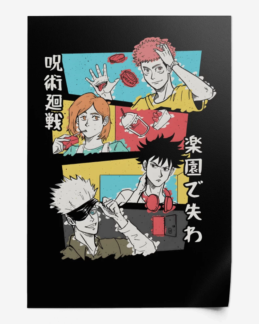 Print Jujutsu Kaisen Ending
