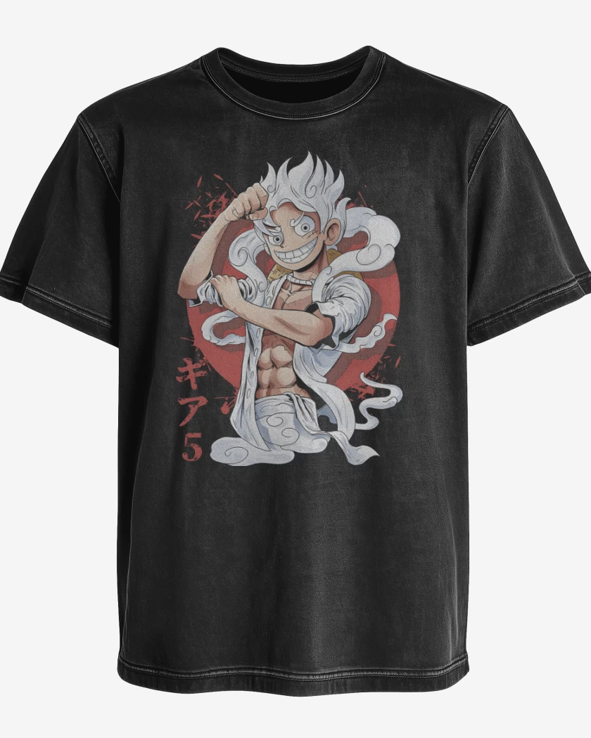 Polera desgastada Luffy G5