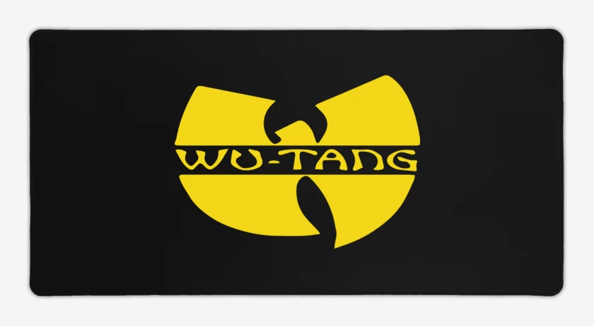 Mouse pad Gamer Negro de Wutang
