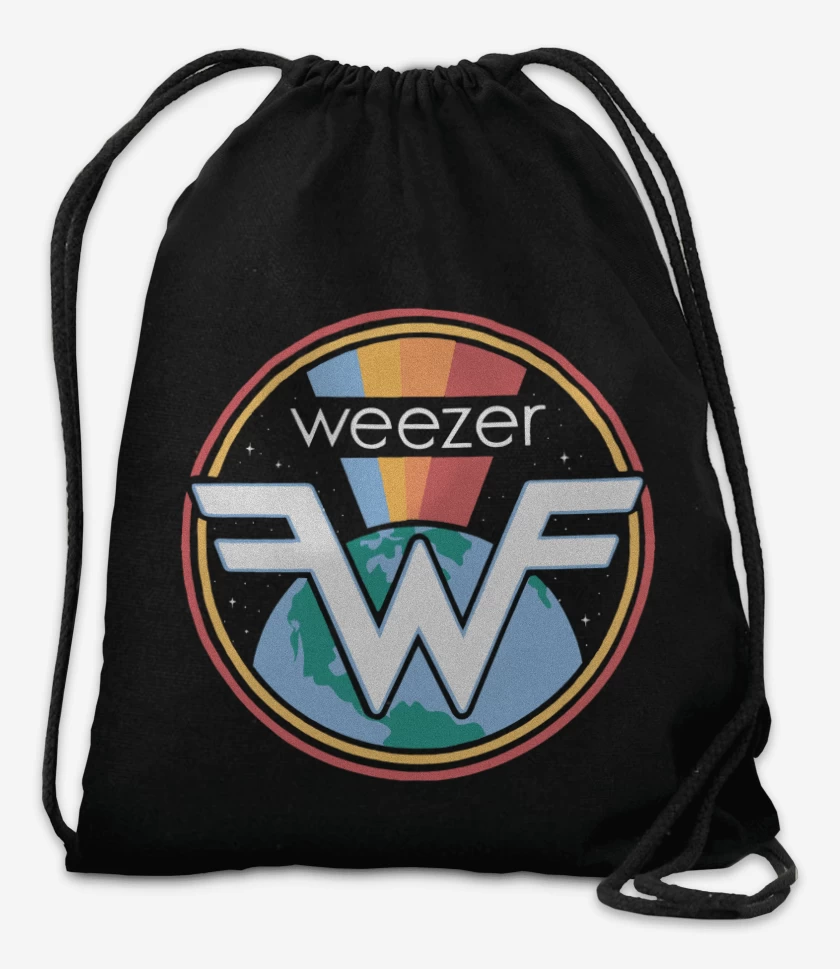 Mochila Negro de Retro Weezer