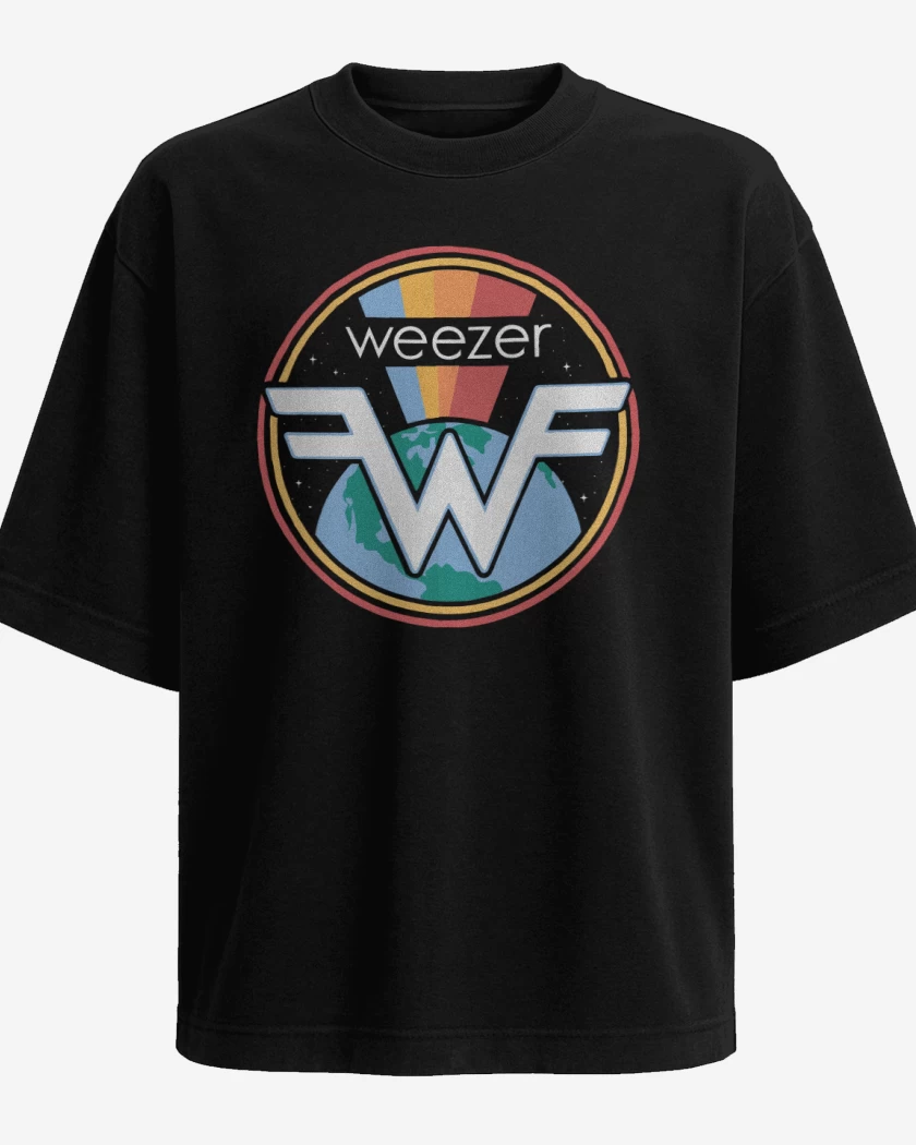 Polera Oversize Retro Weezer
