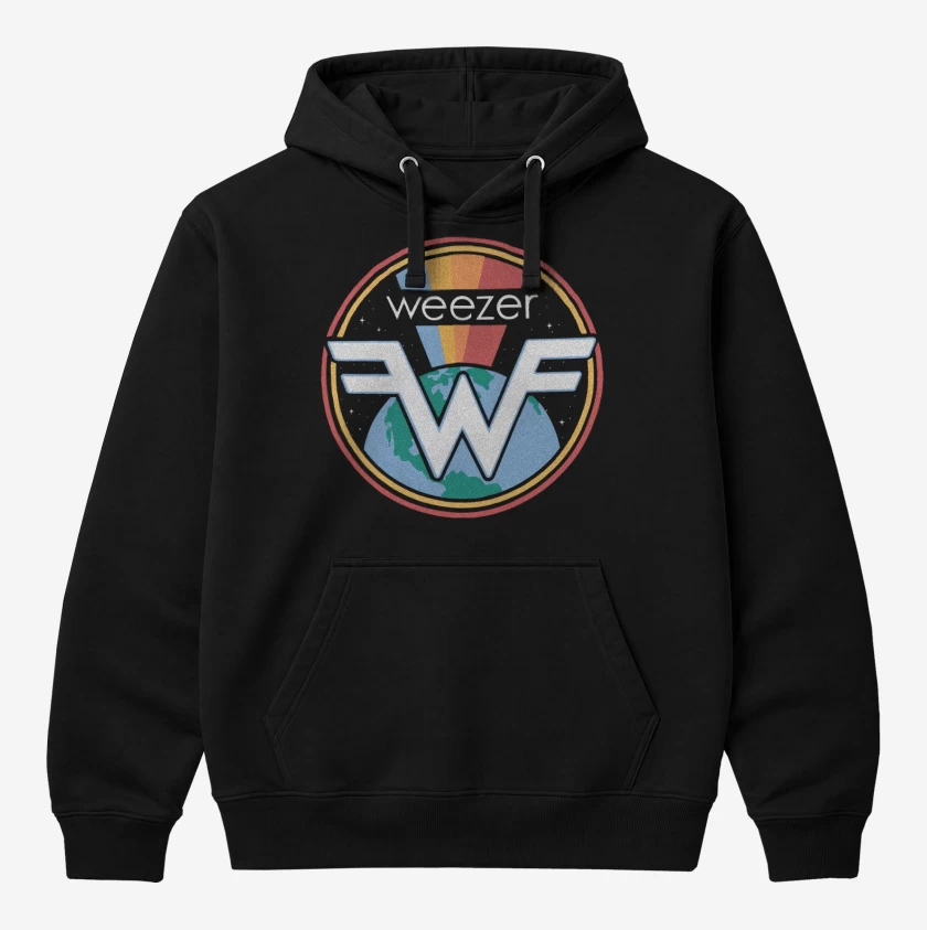Polerón Canguro Retro Weezer