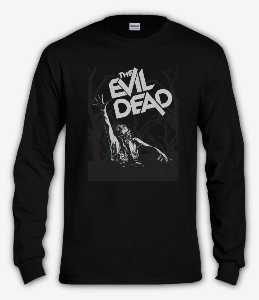 Polera manga larga Negro de Evil dead