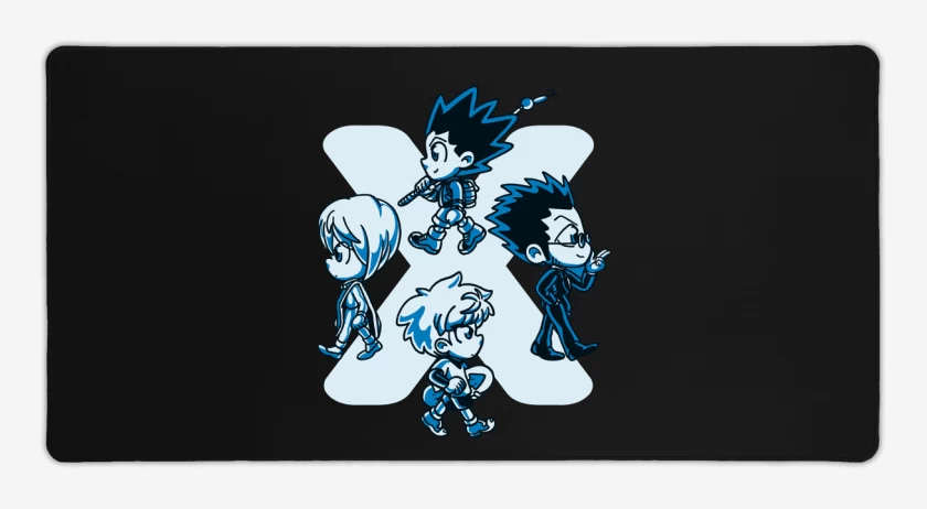 Mouse pad Gamer Negro de Equipo de Cazadores