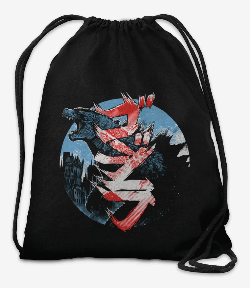 Mochila Negro de Gojira