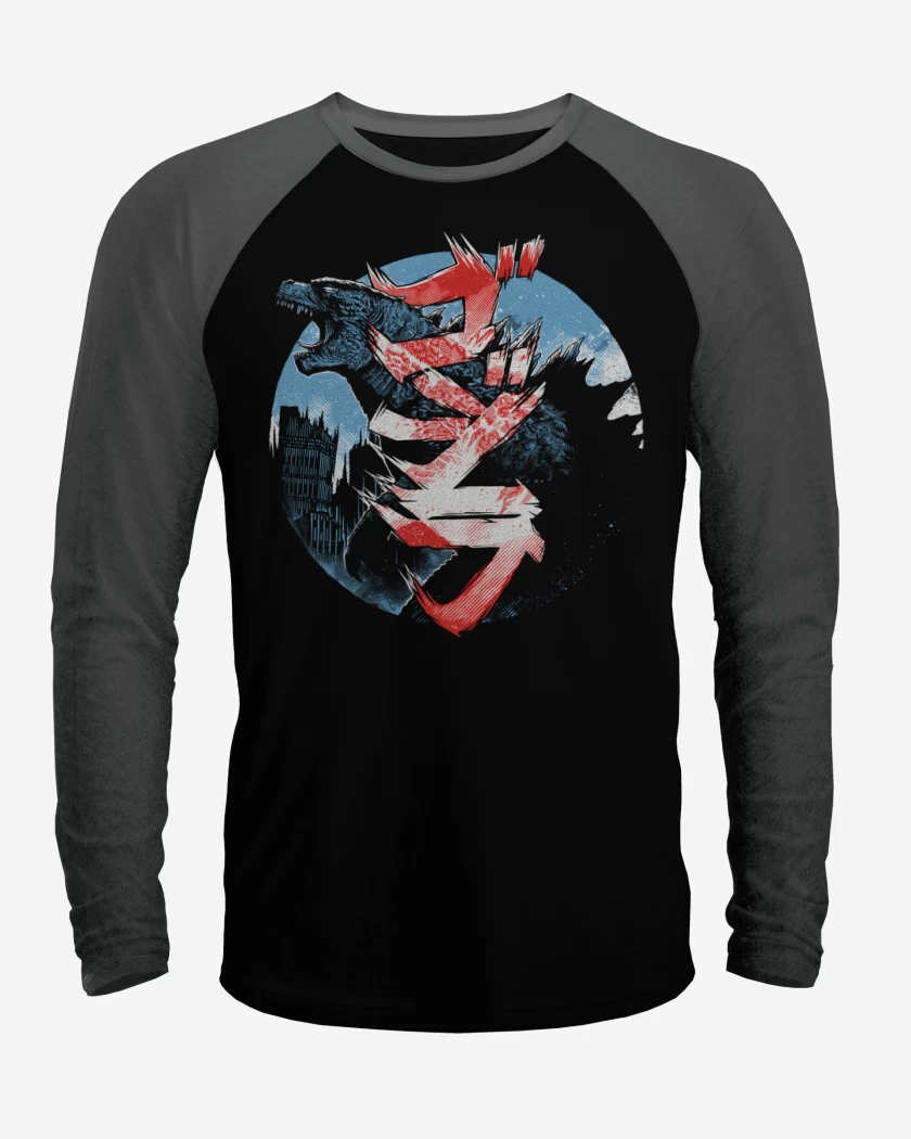 Polera Raglan Gojira