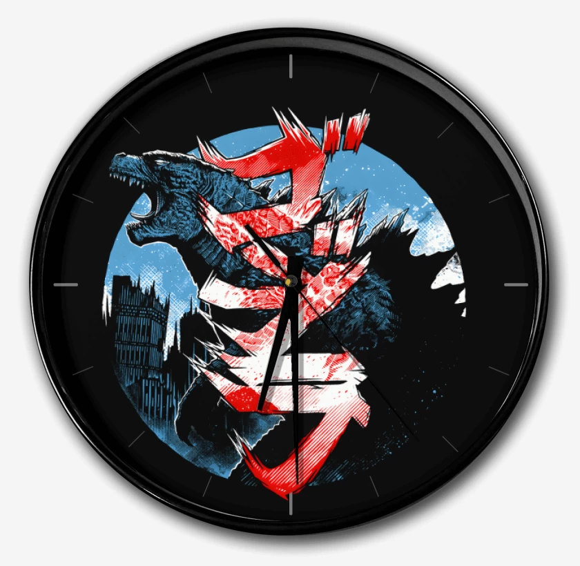 Reloj Negro de Gojira