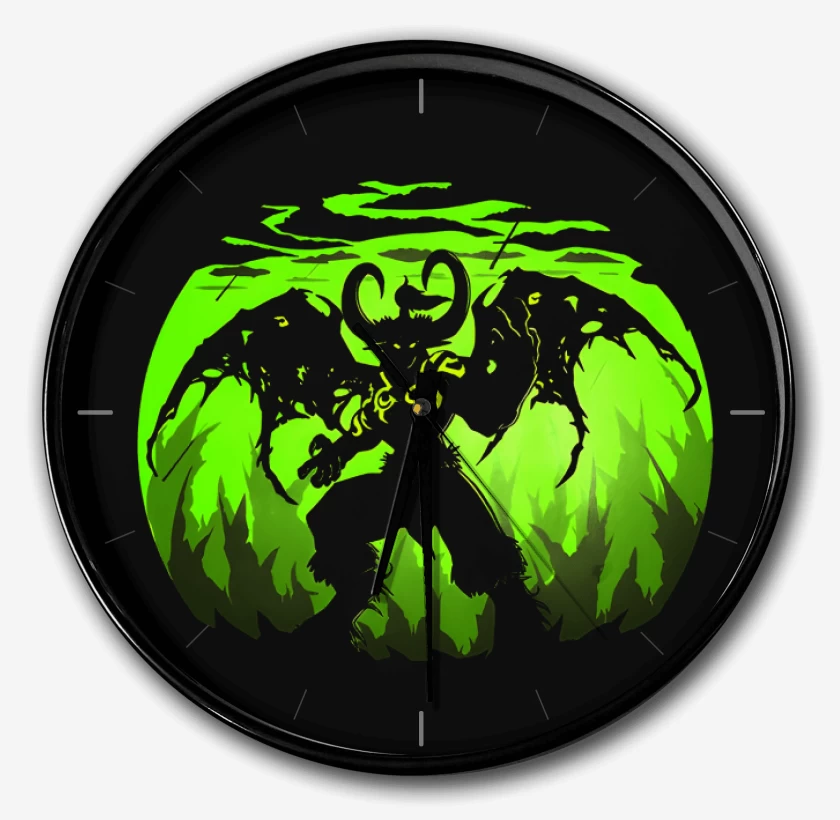 Reloj Negro de Illidan demonio
