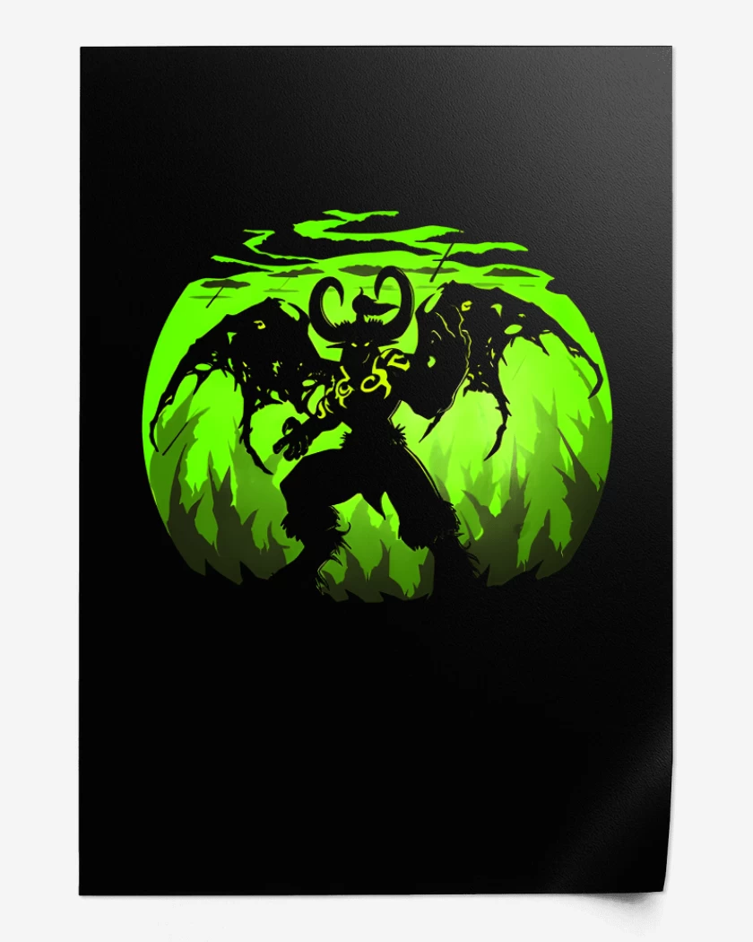 Print Illidan demonio