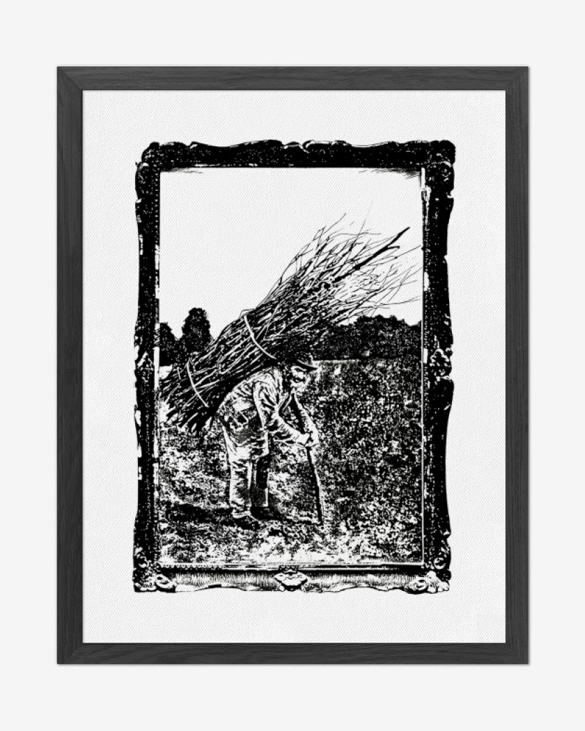 Cuadro decorativo Blanco de Minimal Zeppelin