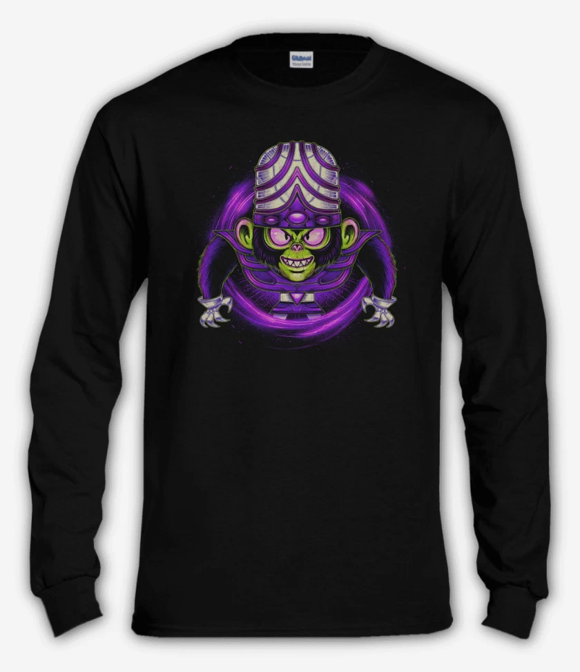 Polera manga larga Negro de Mojo Jojo 2 