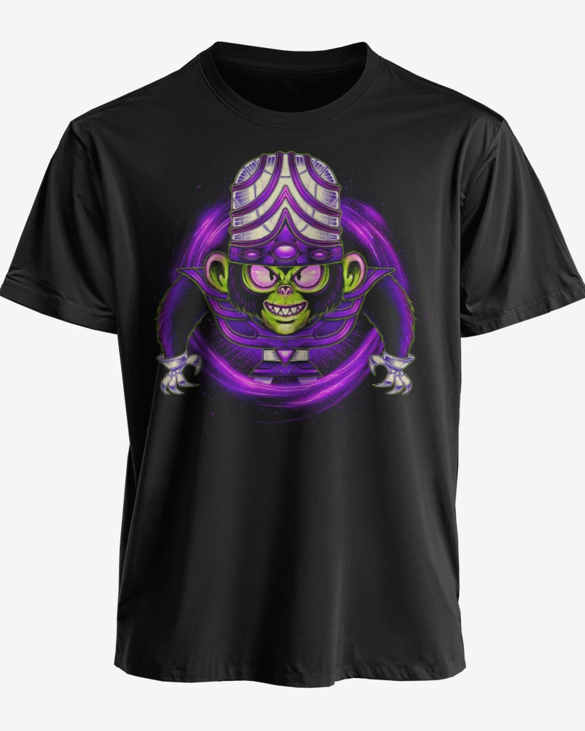 Polera premium Negro de Mojo Jojo 2 
