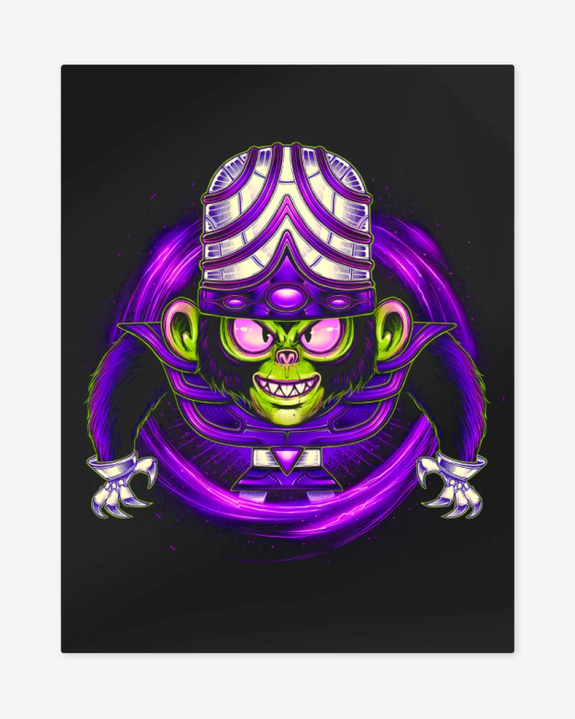 Print metalico Mojo Jojo 2 