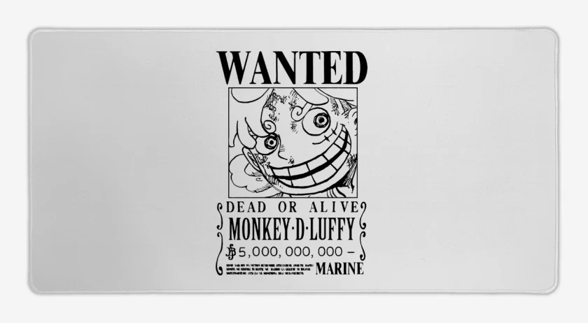 Mouse pad Gamer Se Busca Luffy