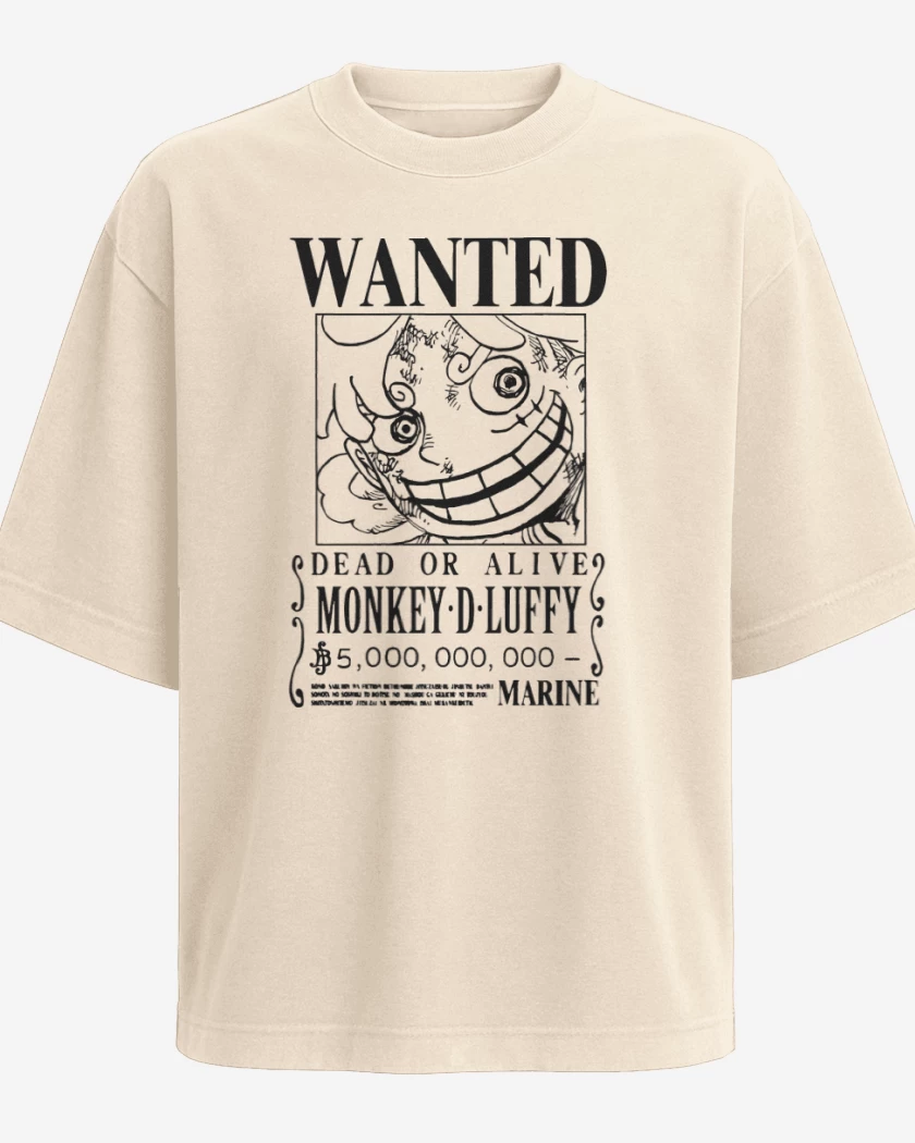 Polera Oversize Se Busca Luffy