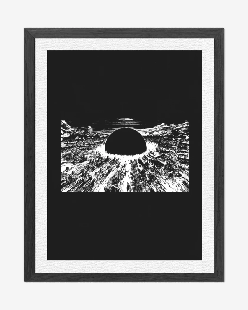 Cuadro decorativo Neo Tokyo destruction