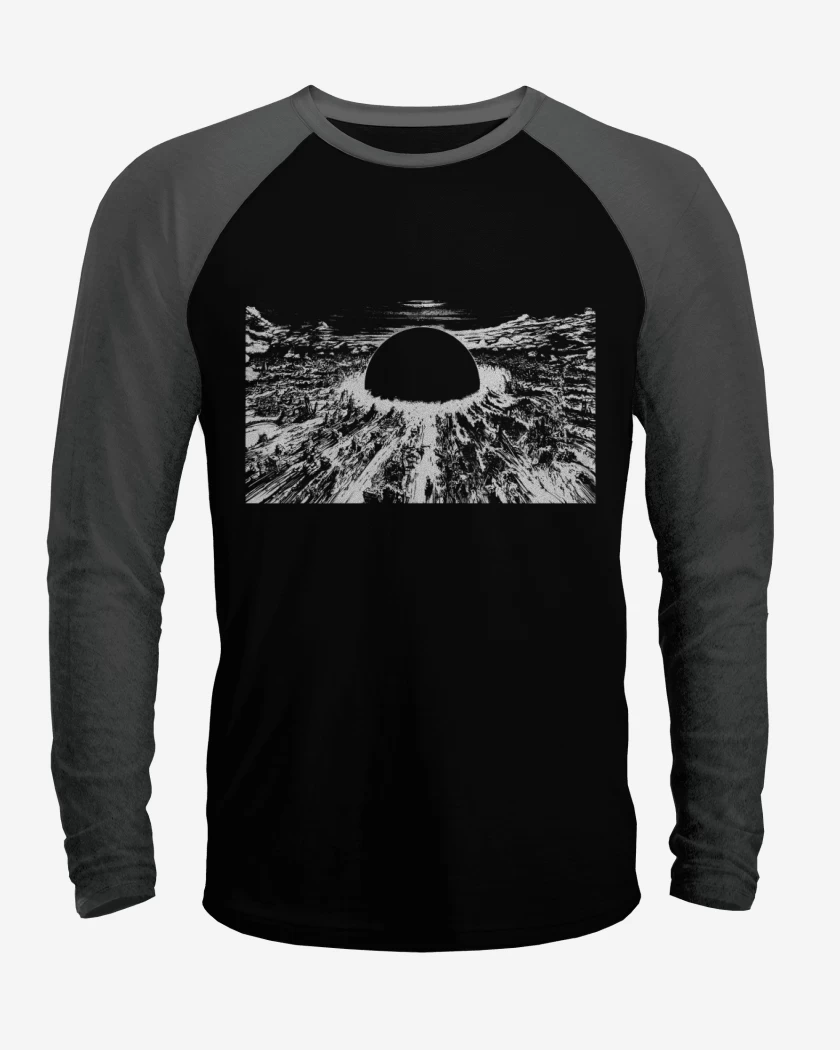 Polera Raglan Neo Tokyo destruction
