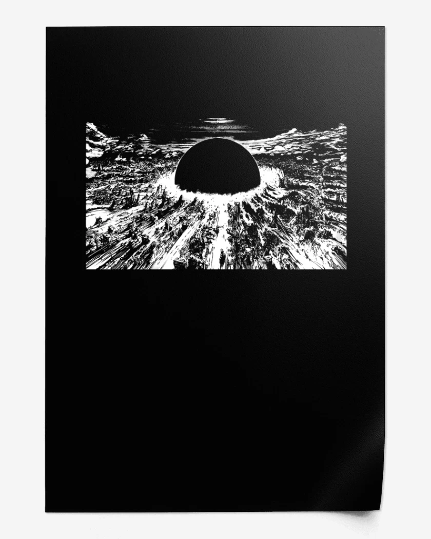 Print Neo Tokyo destruction