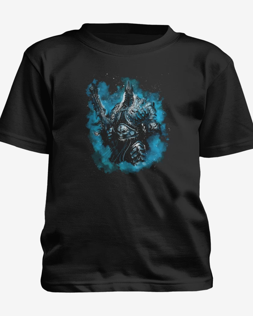 Polera de niño Negro de Rey Lich