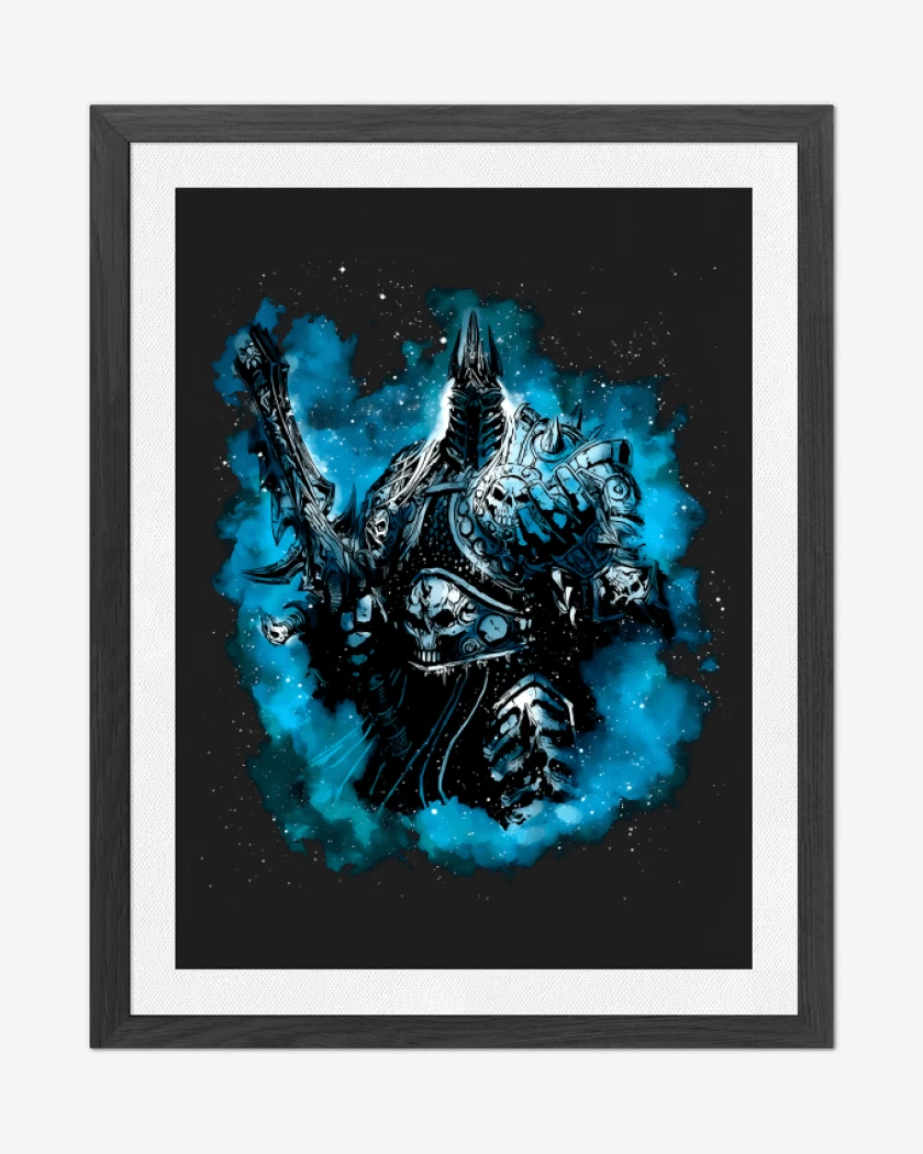 Cuadro decorativo Negro de Rey Lich