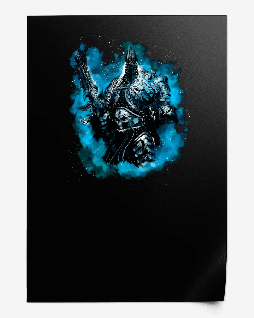 Print Negro de Rey Lich