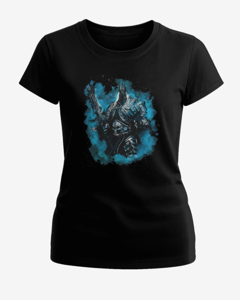 Polera de Mujer Negro de Rey Lich