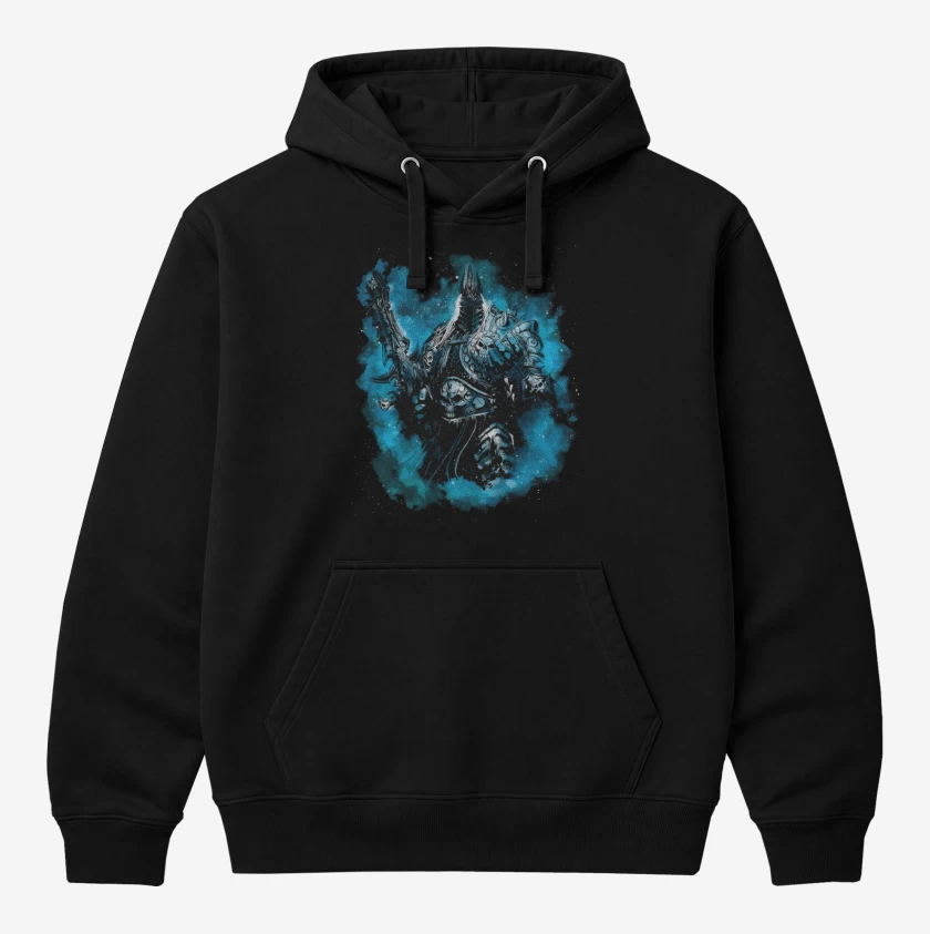 Polerón Canguro Negro de Rey Lich