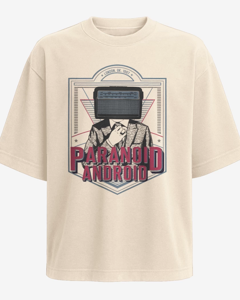 Polera Oversize Paranoid Android