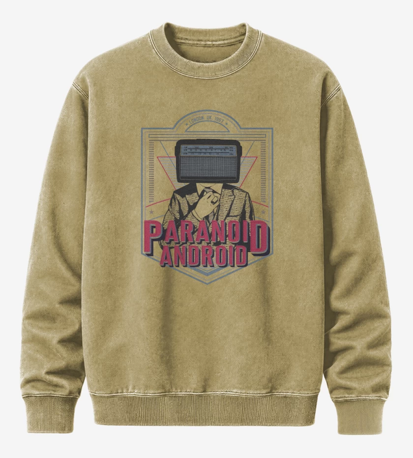 Poleron Polo Acid Wash Beige de Paranoid Android
