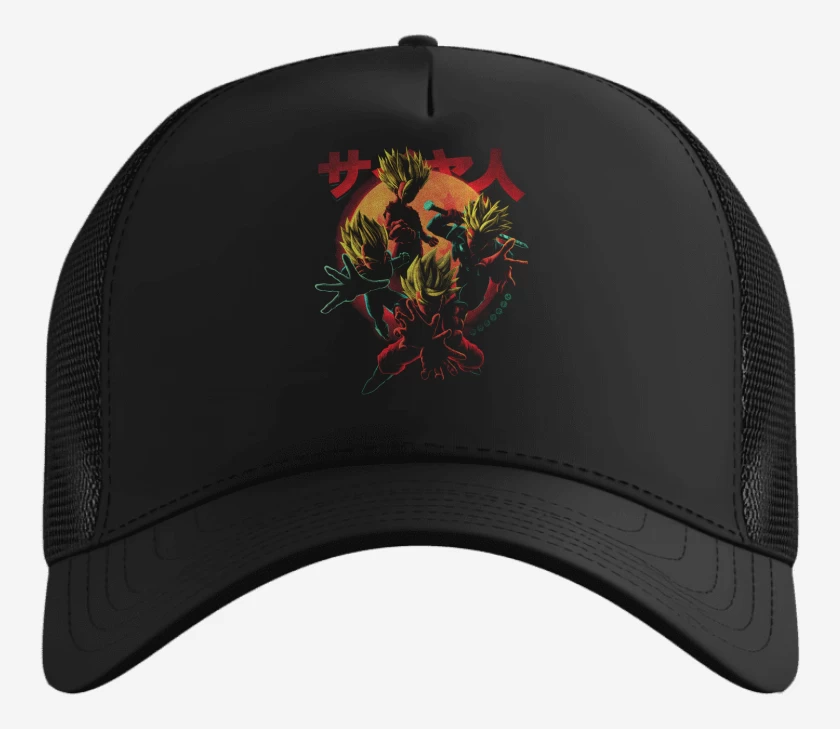Gorro Negro de Saiyas clasicos