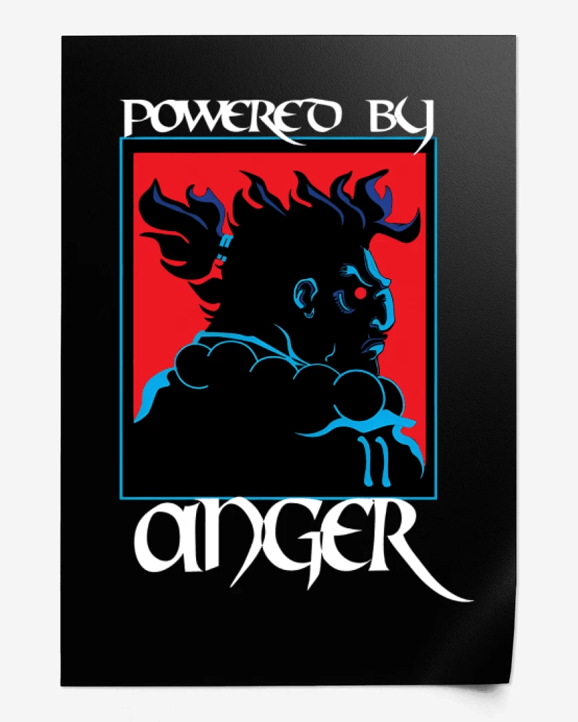 Print Powered by anger