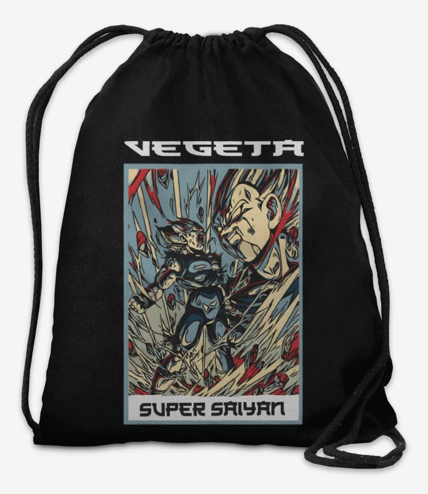 Mochila Negro de Vegeta Super Saiyan