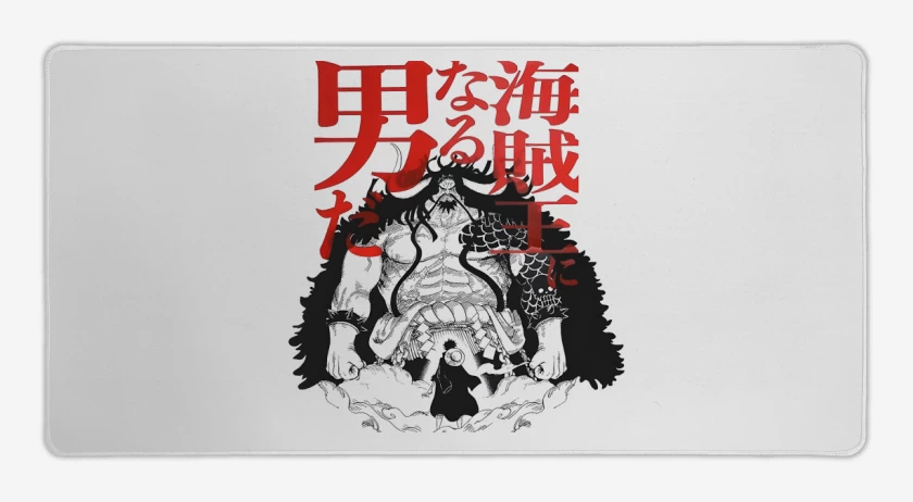 Mouse pad Gamer Kaido vs Luffy