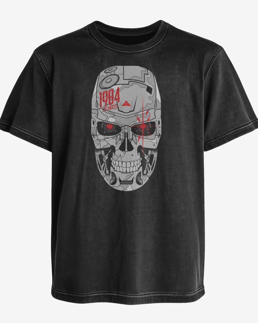Polera desgastada Amenaza del 84