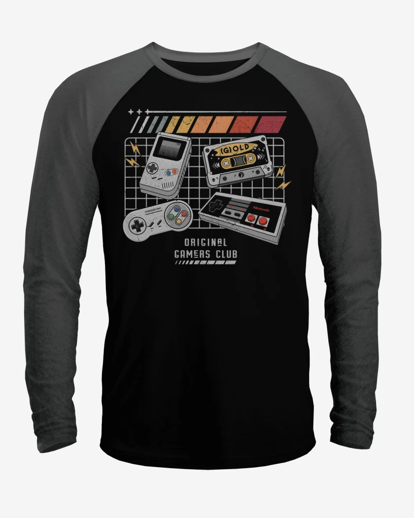 Polera Raglan Original Gamers Club