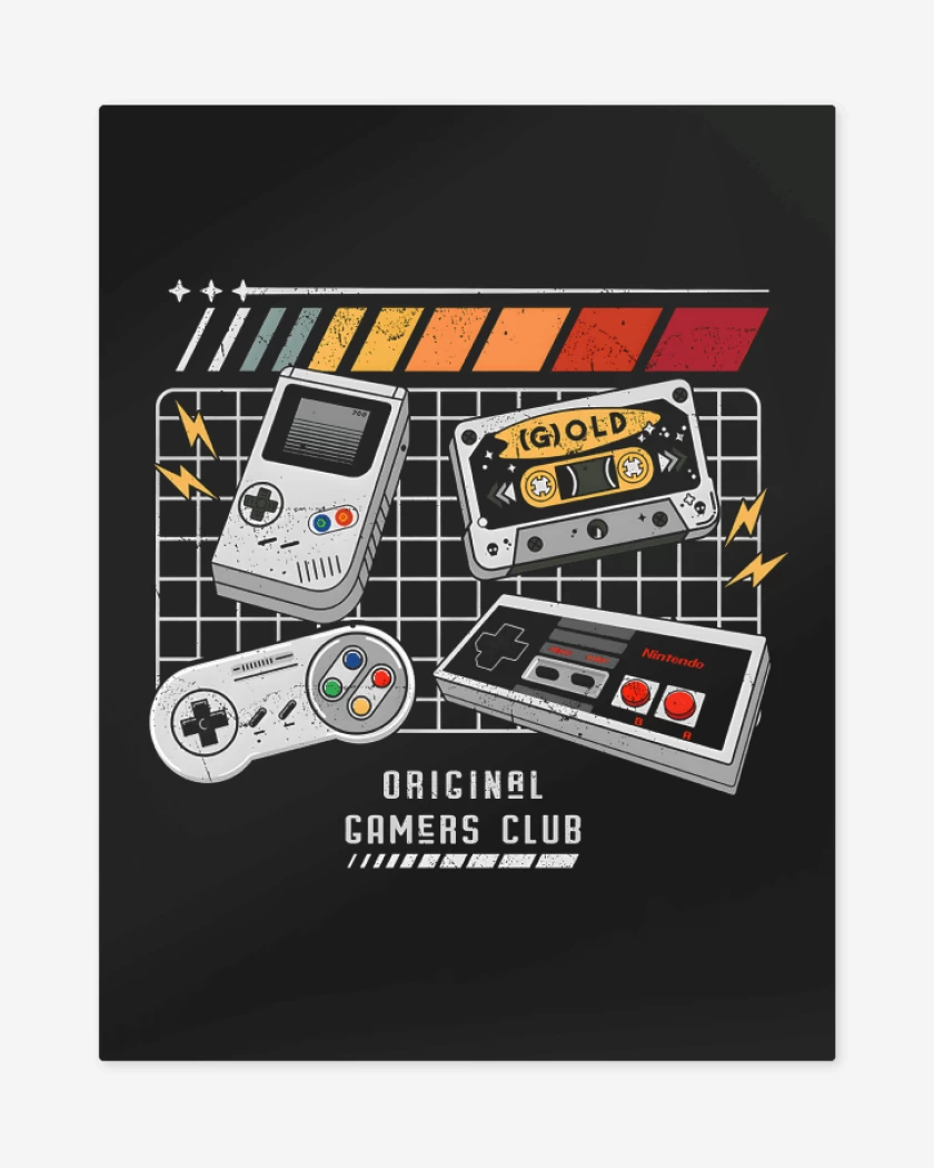 Print metalico Original Gamers Club