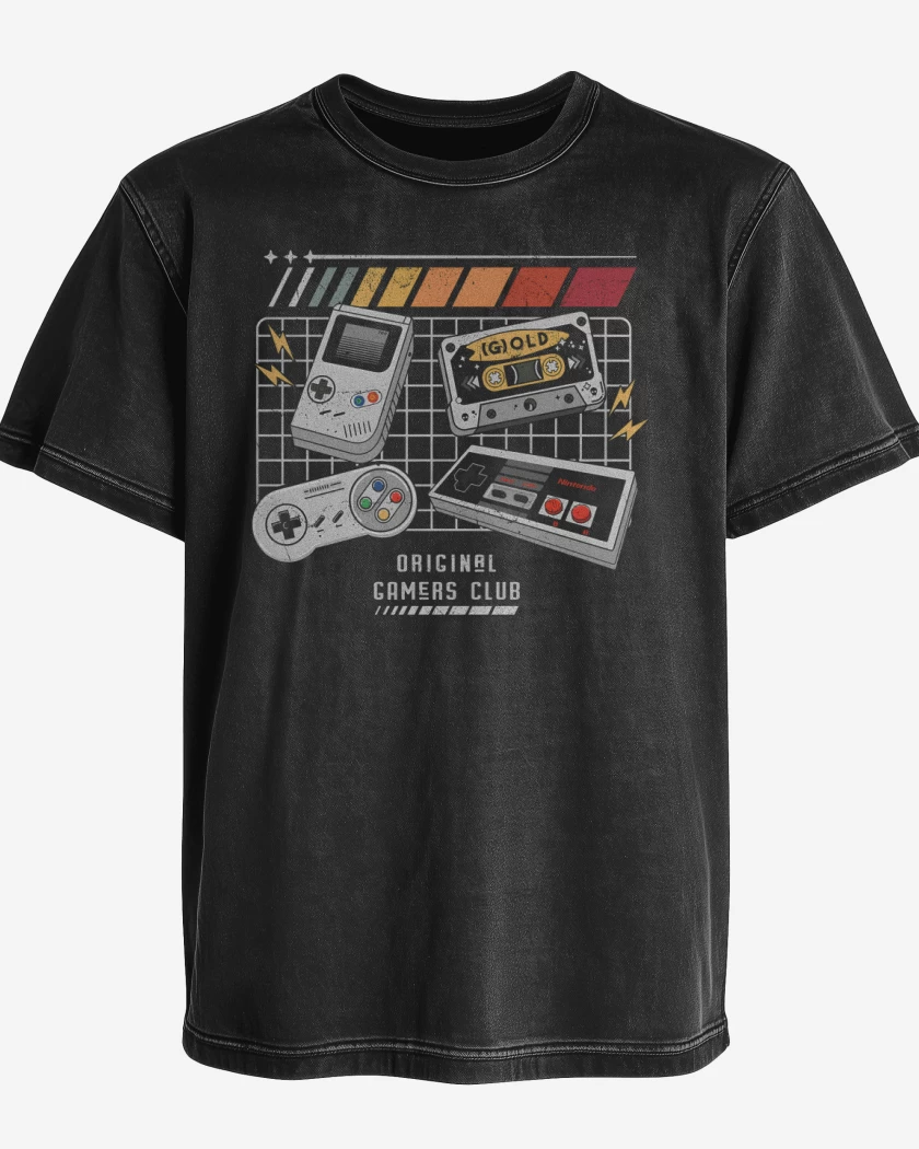 Polera desgastada Original Gamers Club