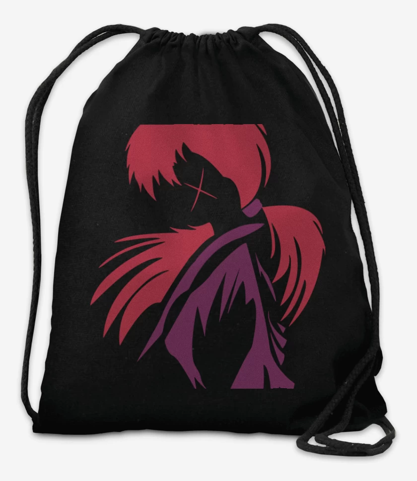 Mochila Negro de Samurai X