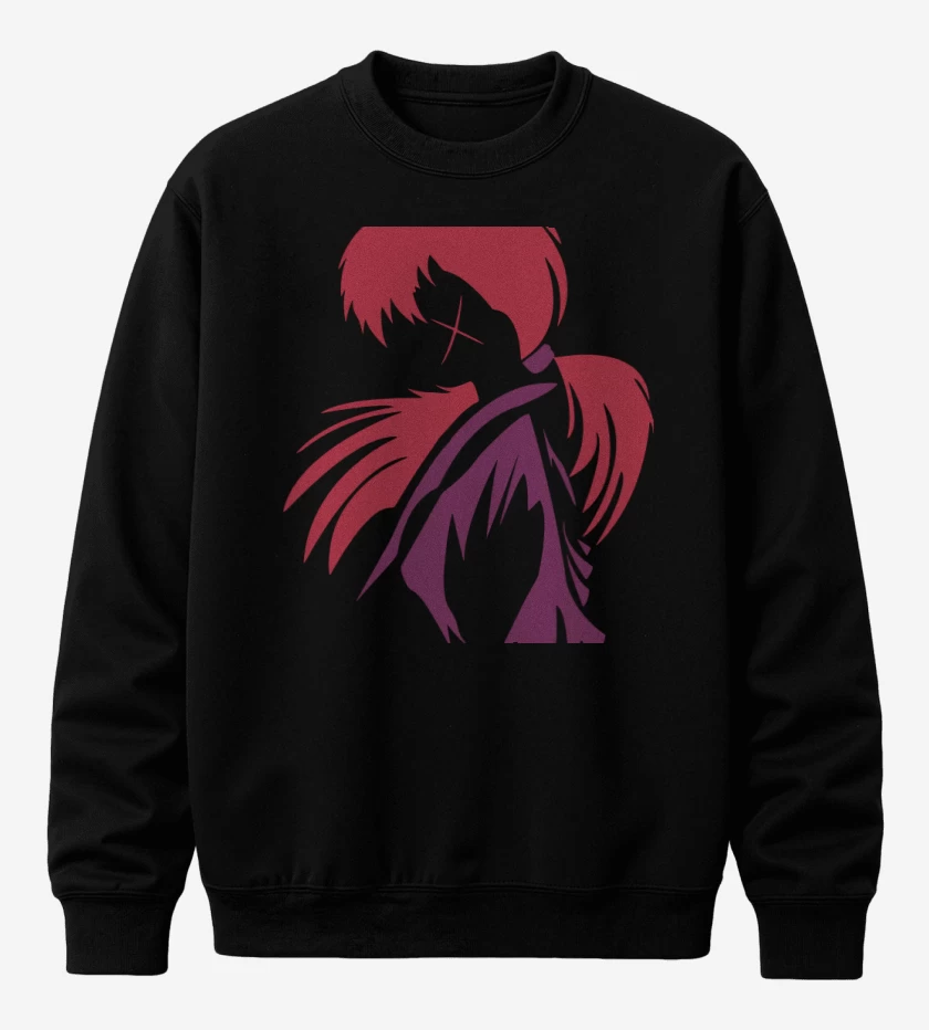 Poleron polo Negro de Samurai X
