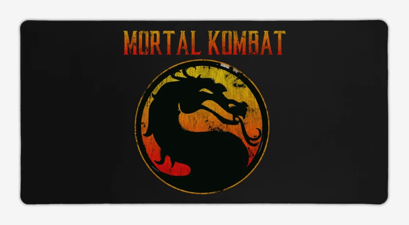 Mouse pad Gamer Mortal Kombat logo
