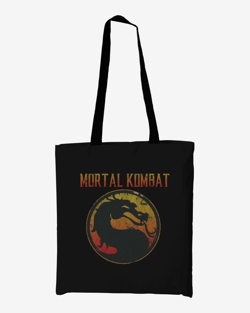 Totebag Mortal Kombat logo
