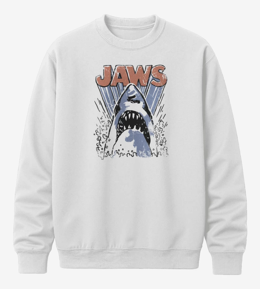Poleron polo Blanco de Jaws