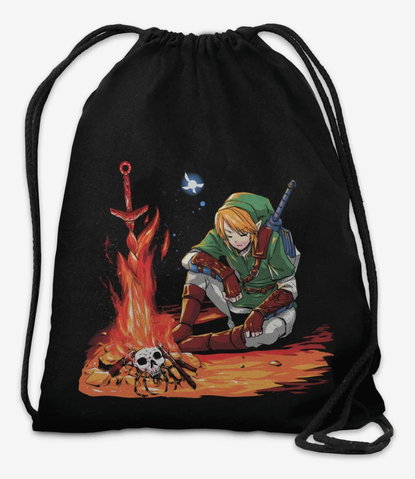 Mochila Negro de Link Fogata